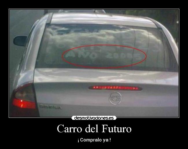 Carro del Futuro - ¡ Compralo ya !