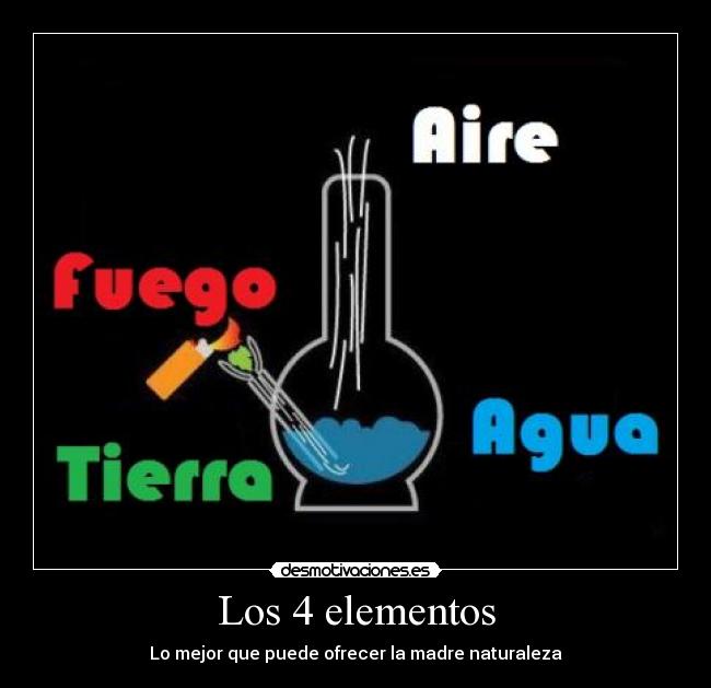 Los 4 elementos - Lo mejor que puede ofrecer la madre naturaleza
