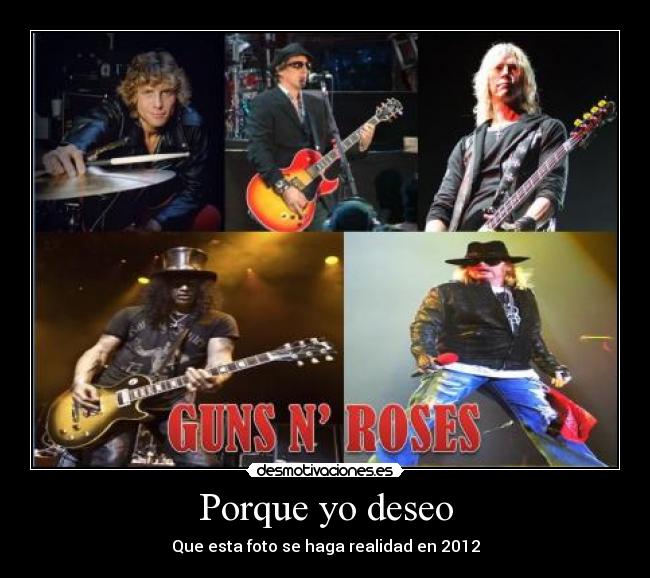 Porque yo deseo - Que esta foto se haga realidad en 2012