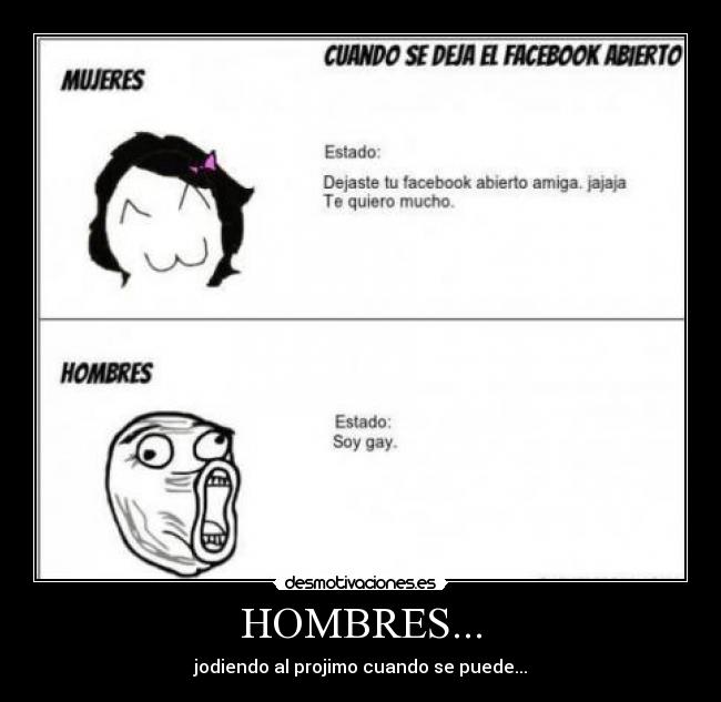 HOMBRES... -