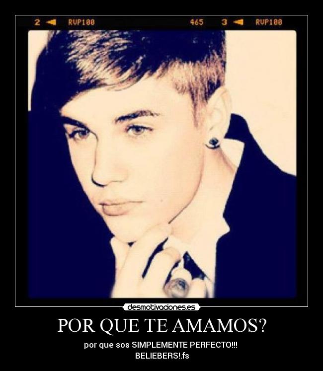 POR QUE TE AMAMOS? -