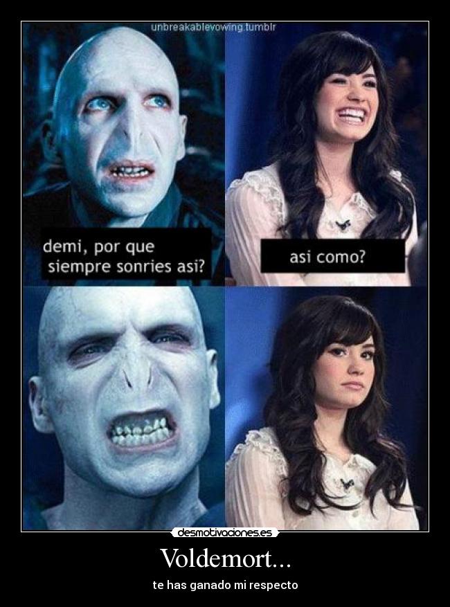 Voldemort... -