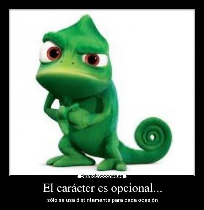 carteles caracter caracter desmotivaciones