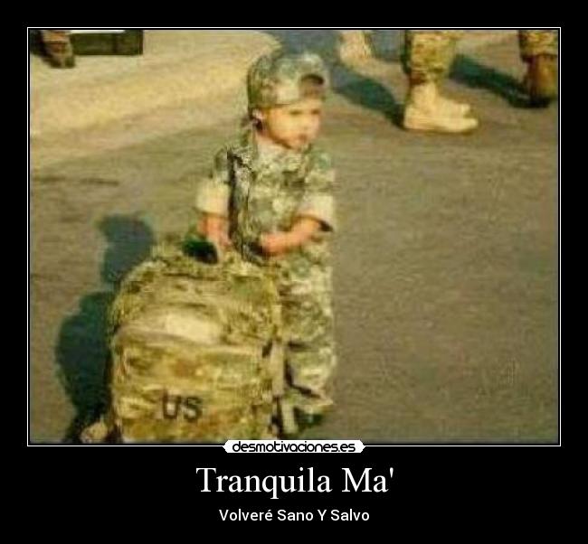 Tranquila Ma - Volveré Sano Y Salvo