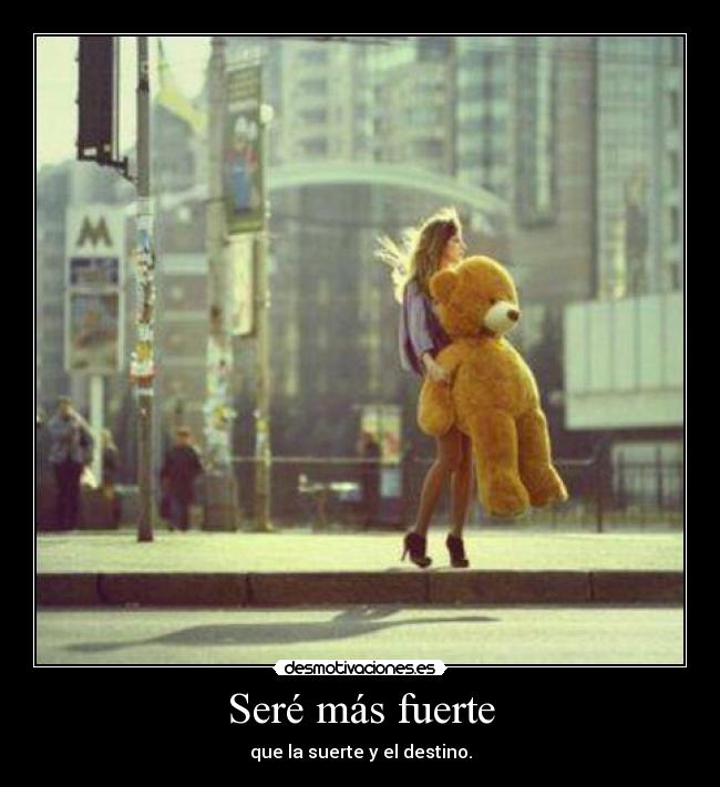 Seré más fuerte - 