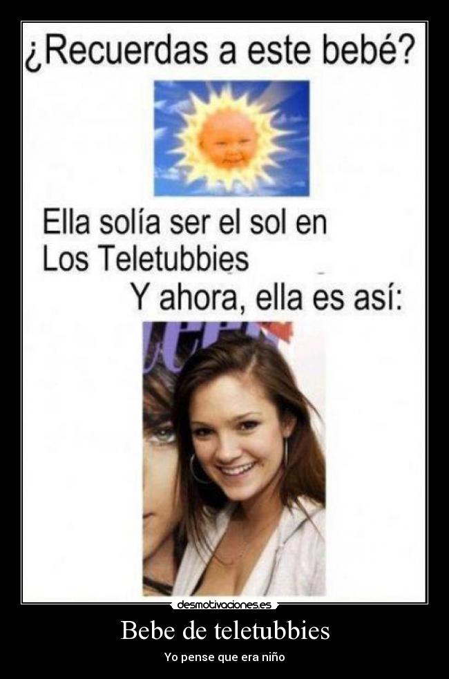 Bebe de teletubbies - 