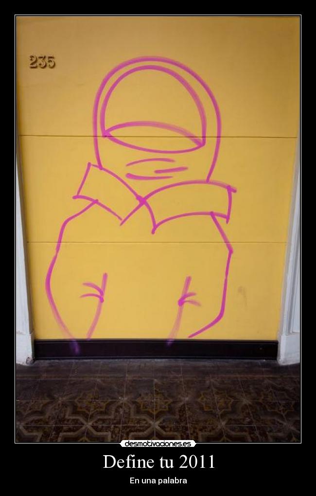 Define tu 2011 - En una palabra