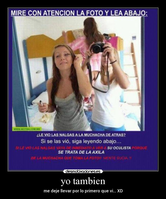 yo tambien -
