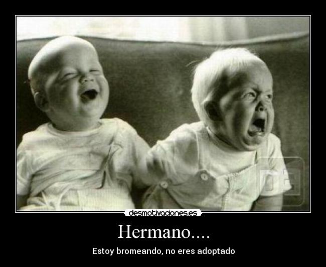 Hermano.... -