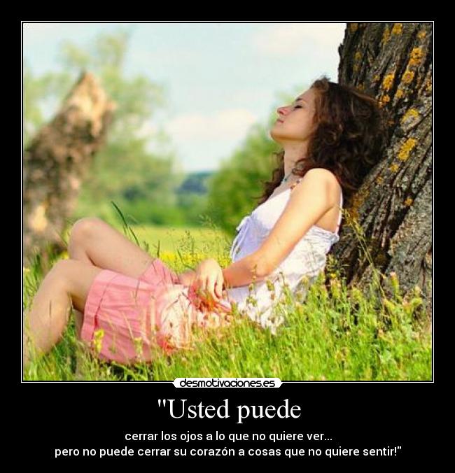 Usted puede -