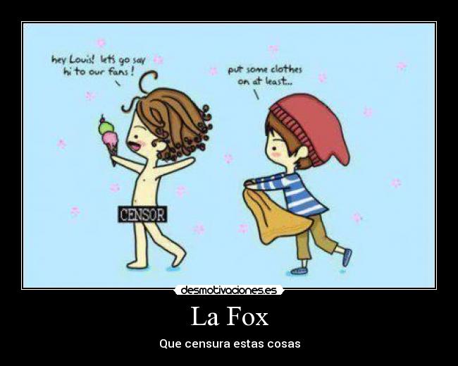 carteles fox censurar dibujo desmotivaciones