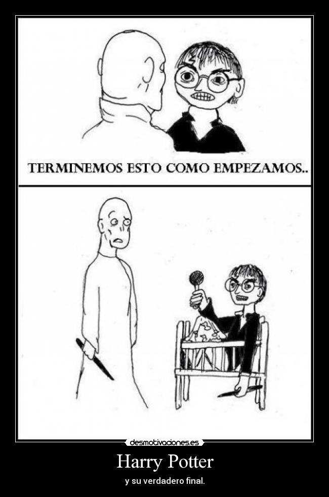 Harry Potter - y su verdadero final.