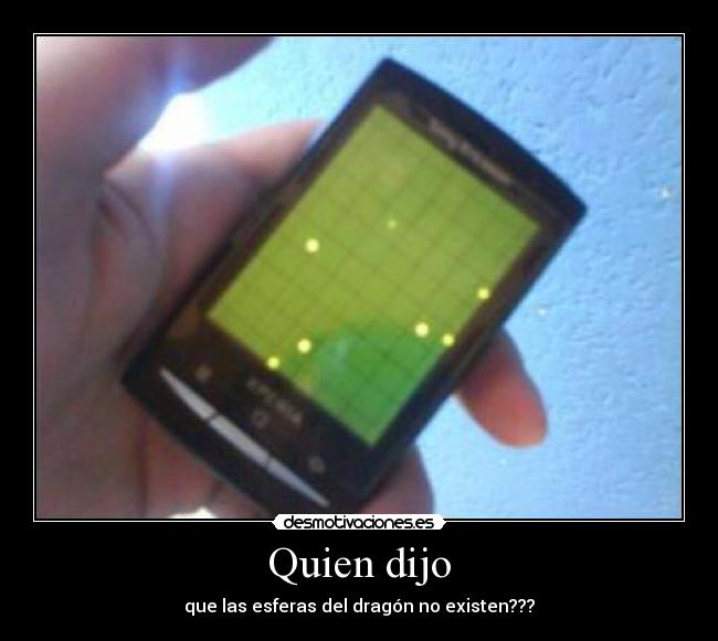 Quien dijo -