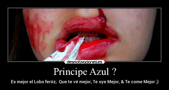 Principe Azul ? -