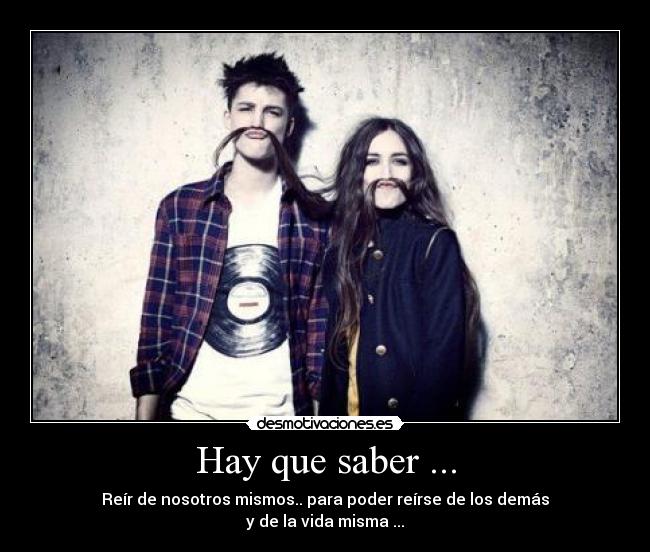 Hay que saber ... -