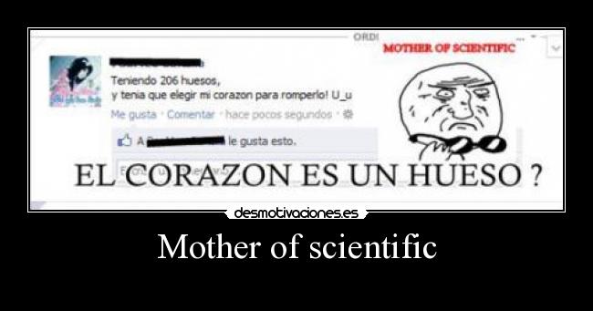 Mother of scientific -