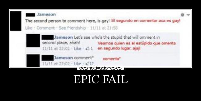 EPIC FAIL - 