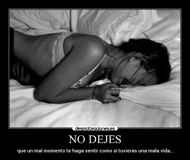 NO DEJES - 