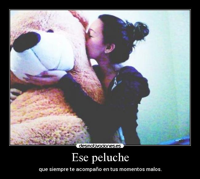 Ese peluche -