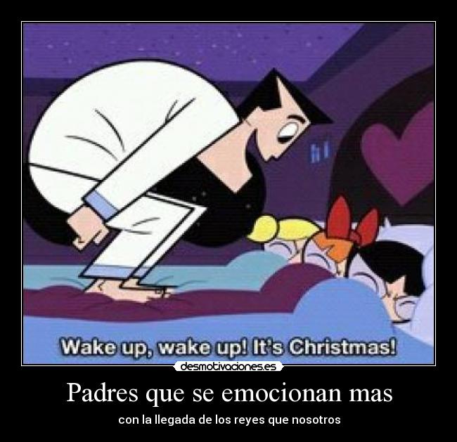 Padres que se emocionan mas -