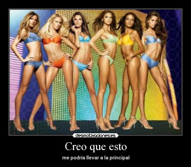 Creo que esto - me podría llevar a la principal