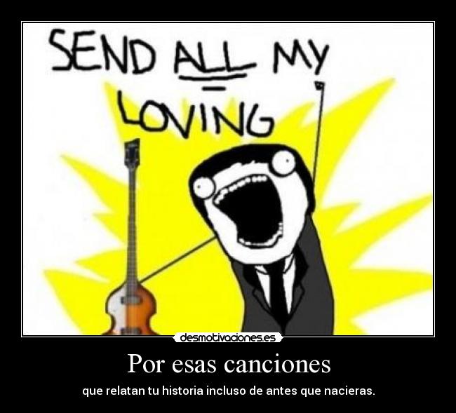 Por esas canciones -