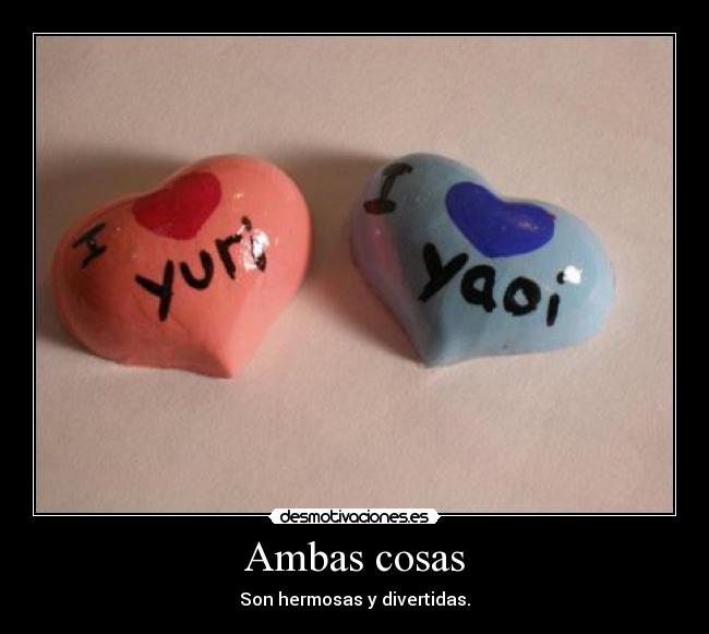 Ambas cosas -