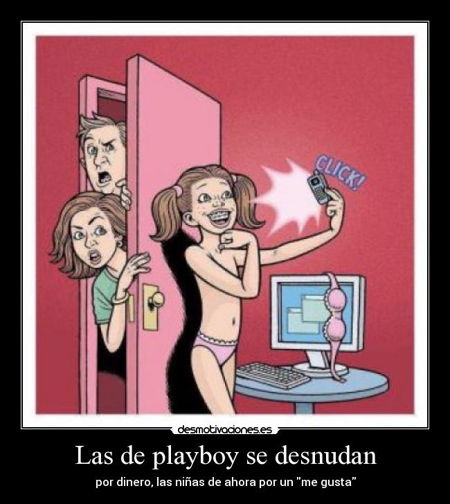 Las de playboy se desnudan -