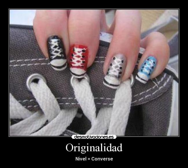 Originalidad - Nivel = Converse