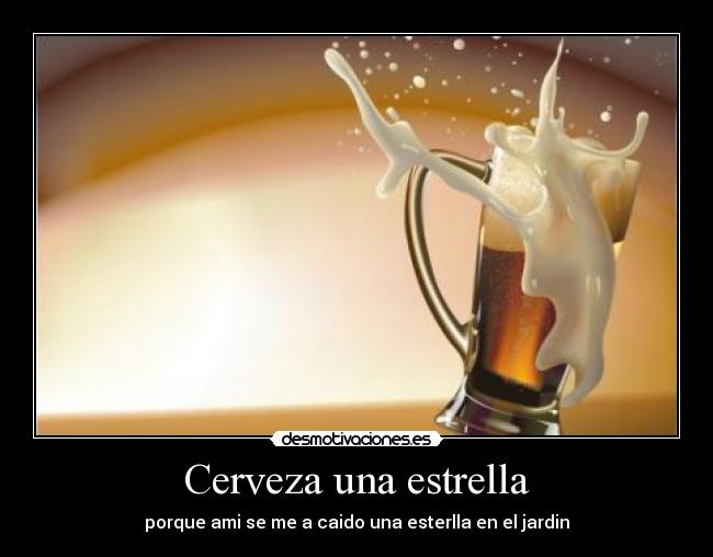 Cerveza una estrella - 