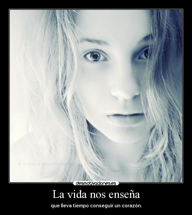 La vida nos enseña -