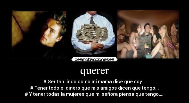 querer -