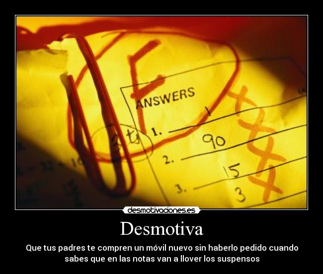 carteles movil nuevo suspensos desmotiva desmotivaciones