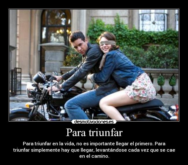 Para triunfar -