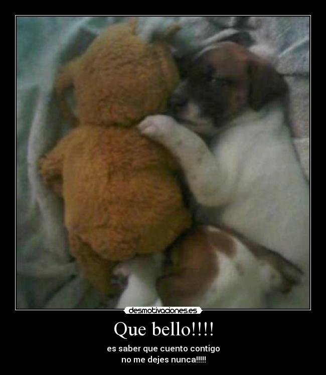Que bello!!!! -