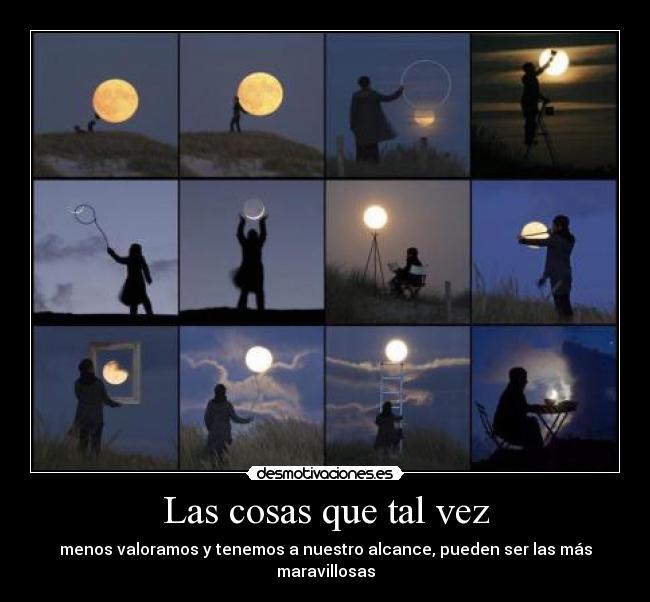 Las cosas que tal vez -