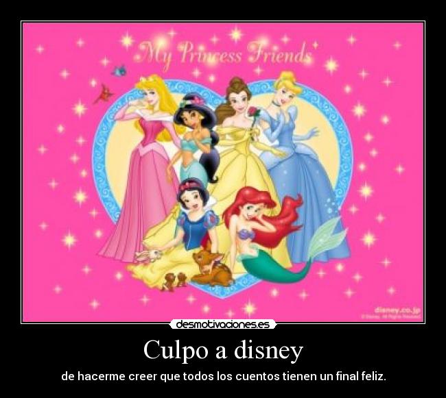 Culpo a disney -