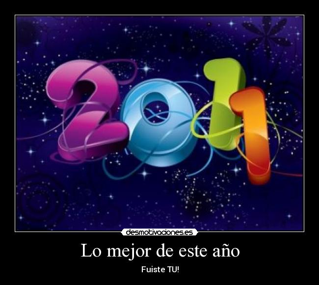 Lo mejor de este año - 