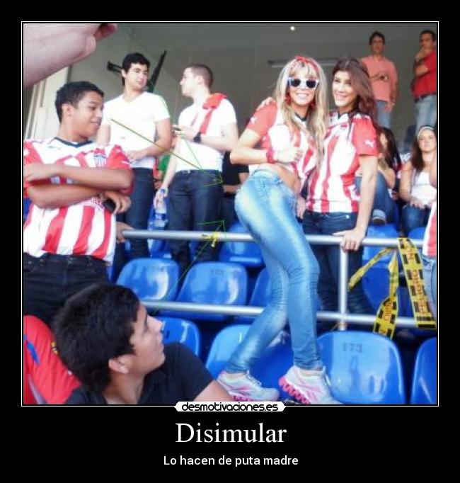 Disimular - Lo hacen de puta madre
