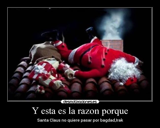 Y esta es la razon porque -