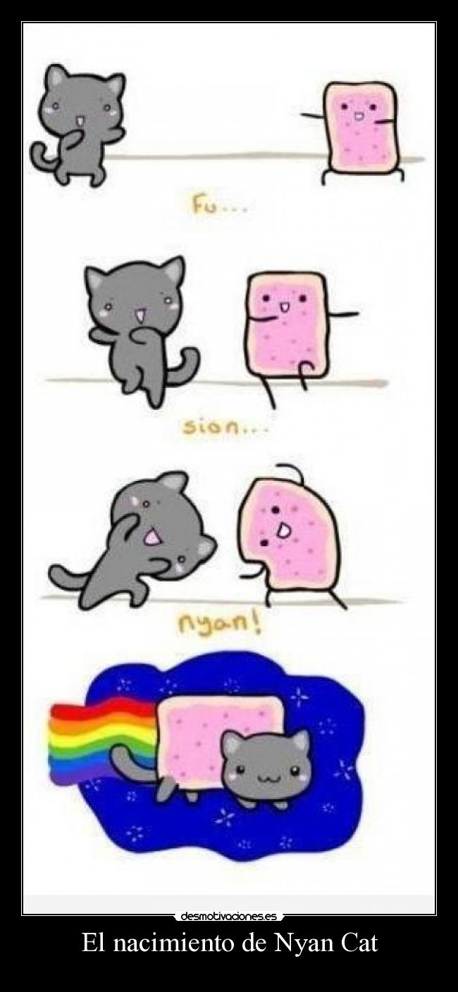 El nacimiento de Nyan Cat -