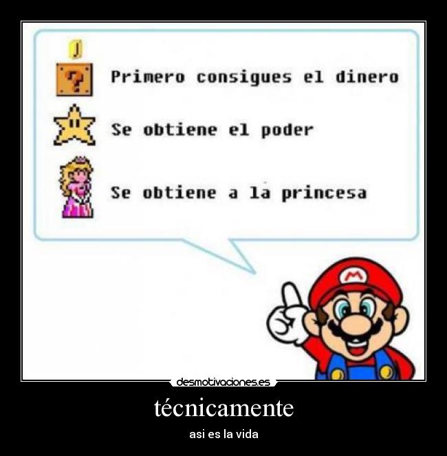 técnicamente - asi es la vida