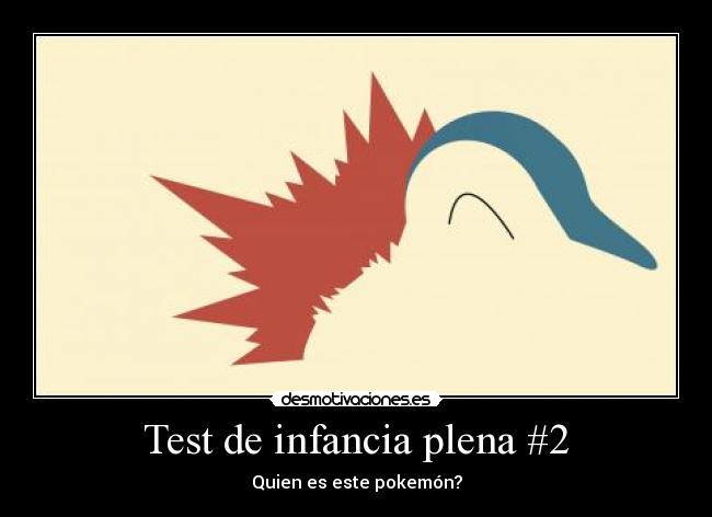 Test de infancia plena #2 - 