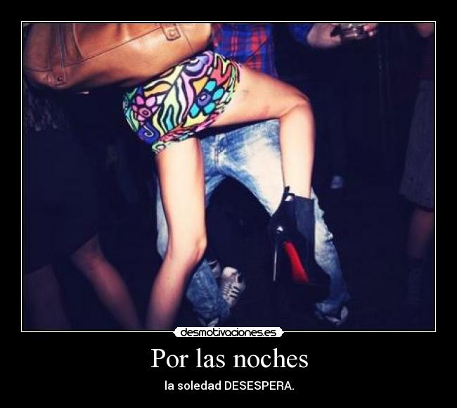 Por las noches -
