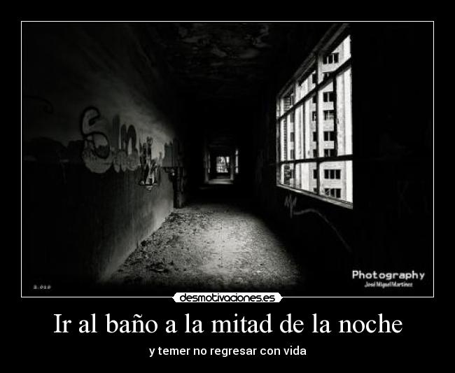 Ir al baño a la mitad de la noche -
