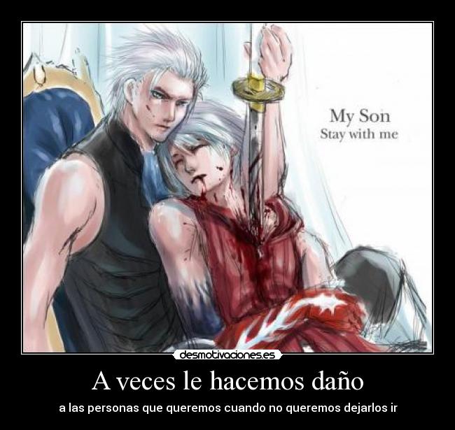 carteles devil may cry vergil nero desmotivaciones