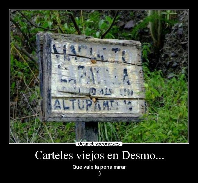 carteles carteles viejos desmotivaciones