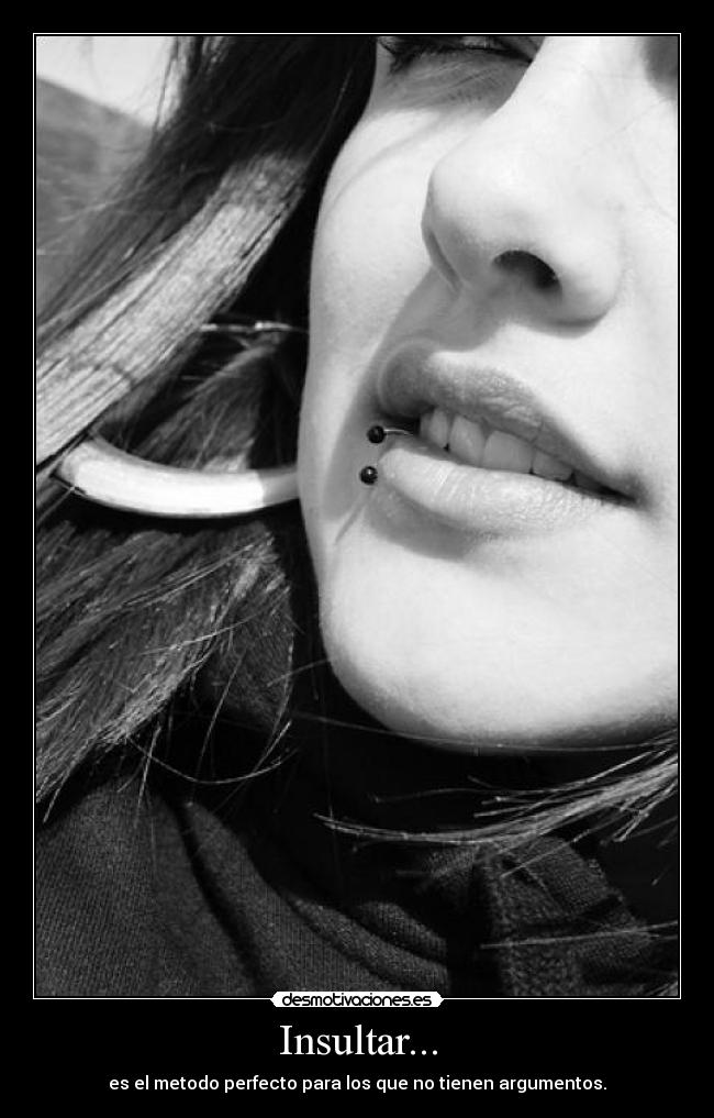 Insultar... -