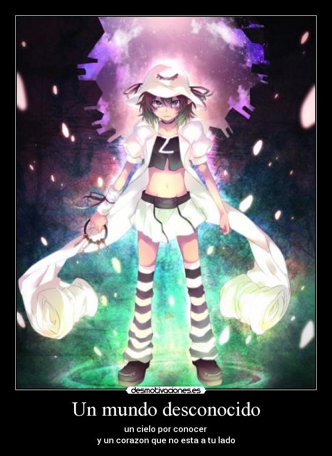 Un mundo desconocido -