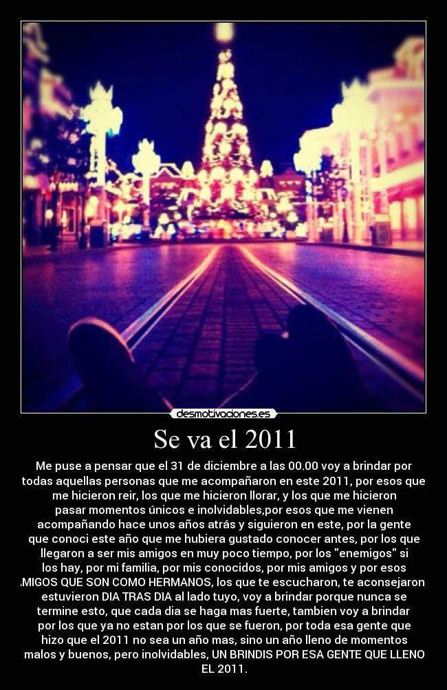 Se va el 2011 - 